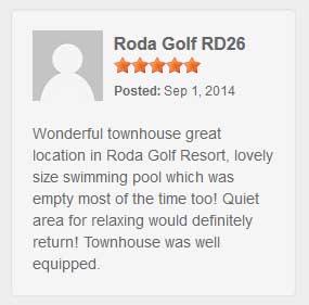 Vacation Rental Guest Reviews